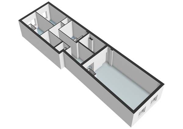 Floor plan - Amstel 188-2, 1017 AG Amsterdam 